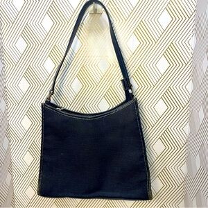 Black Linen Lauren‎ Ralph Lauren shoulder bag S3